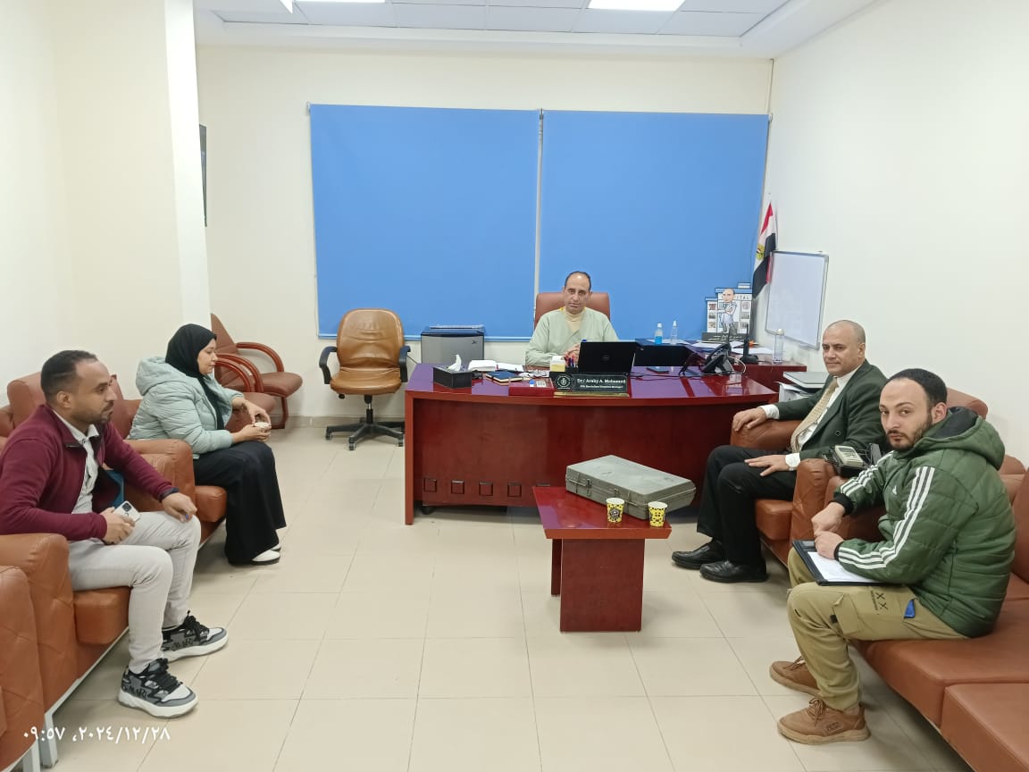 فحص منظومة مكافحة الحريق والحماية المدنية